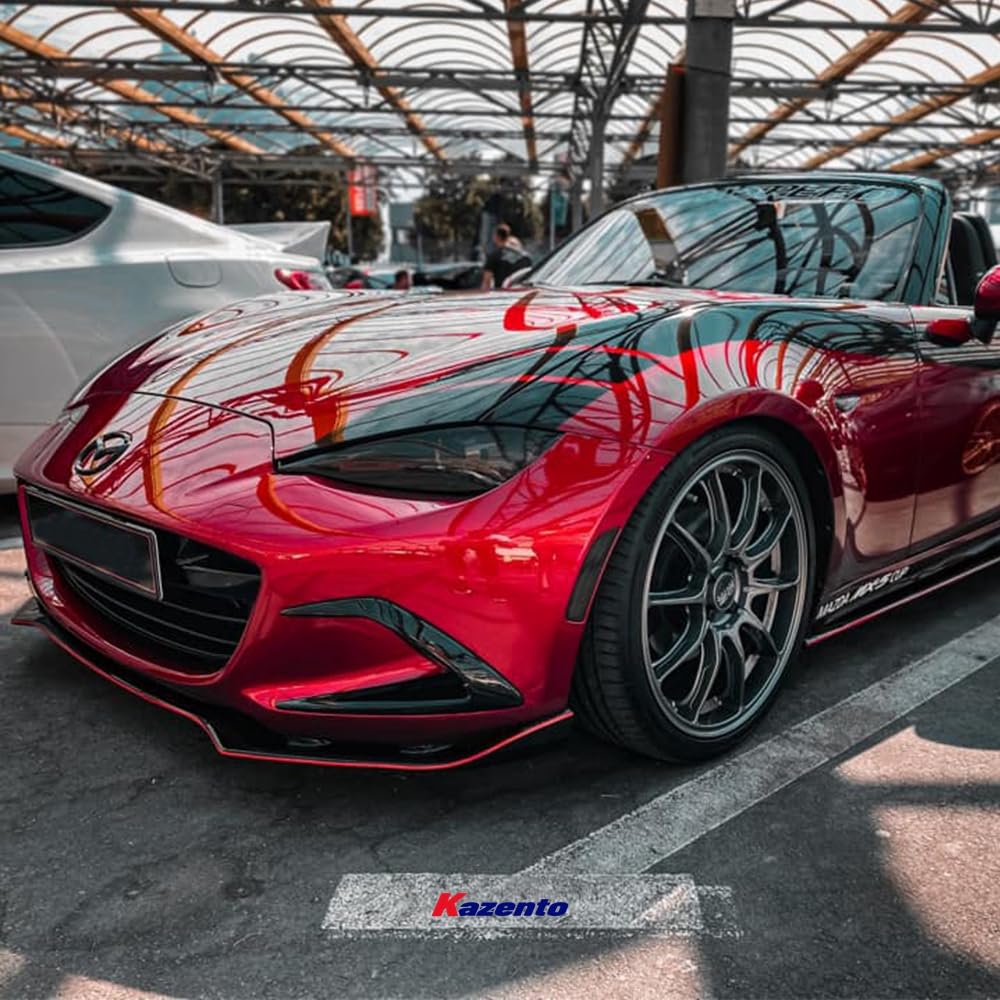 Kazento For Mazda Mx5 Nd5Rc Miata Roadster Sblz Bumper Duct Cover Fiber Glass Kazento Carbon Parts 车身侧板 MX5-BVC-ND5-FRP