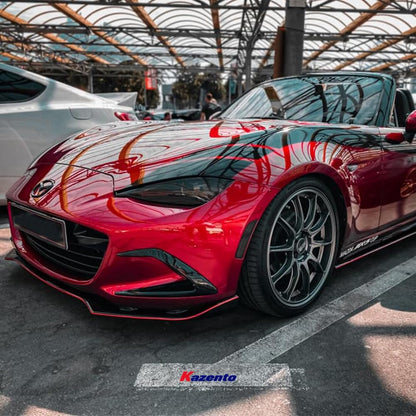 Kazento For Mazda Mx5 Nd5Rc Miata Roadster Sblz Bumper Duct Cover Fiber Glass Kazento Carbon Parts 车身侧板 MX5-BVC-ND5-FRP