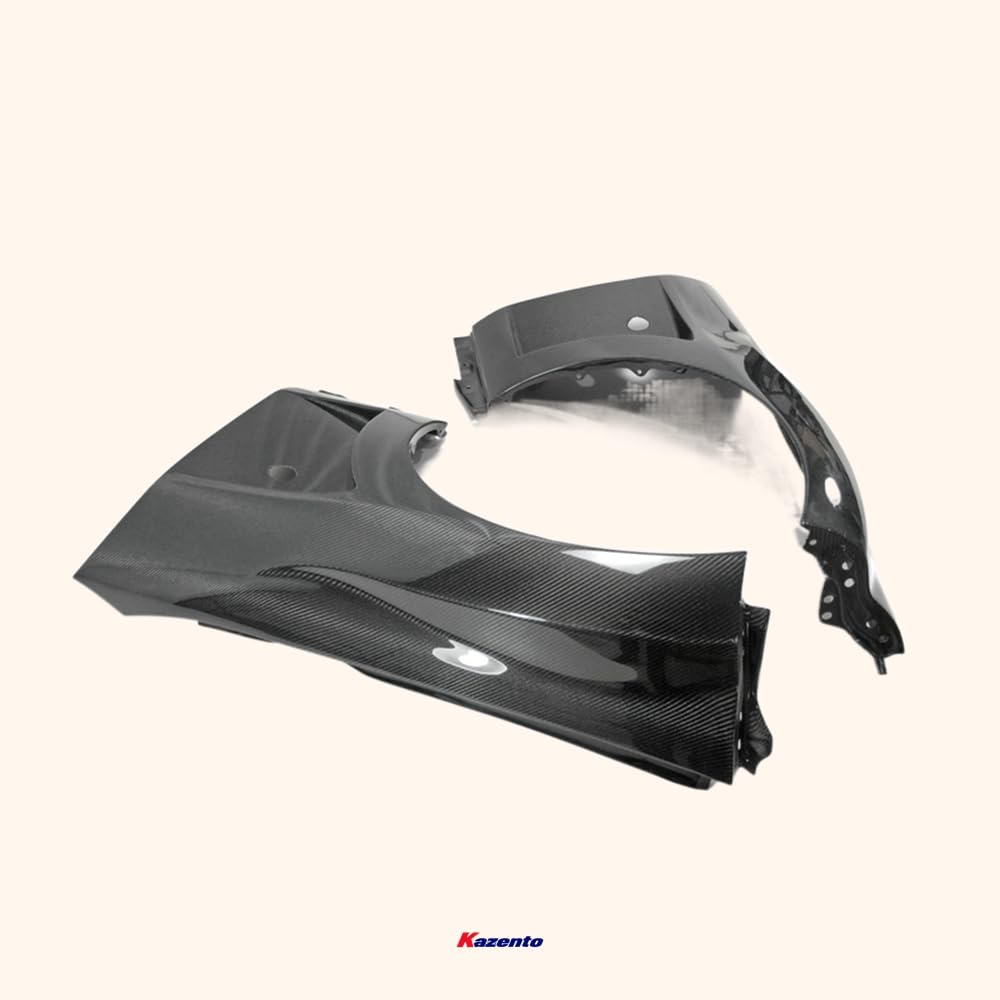 Kazento For Mazda Mx5 Roaster Miata Nc1/2/3 Iko Style Front Vented Fender Carbon Fiber