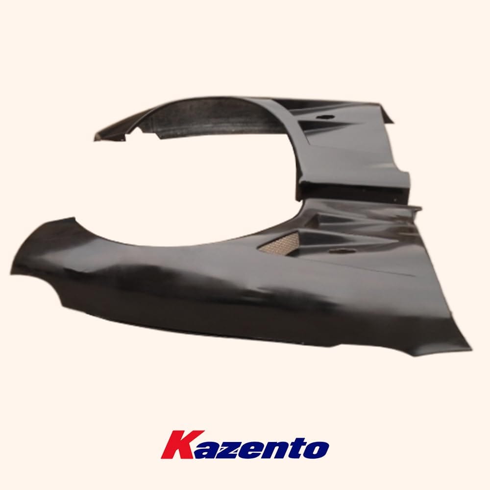 Kazento For Mazda RX-7 FD RX7 FD3S BN Style Carbon Fiber Front Bumper Fender Pair +25mm