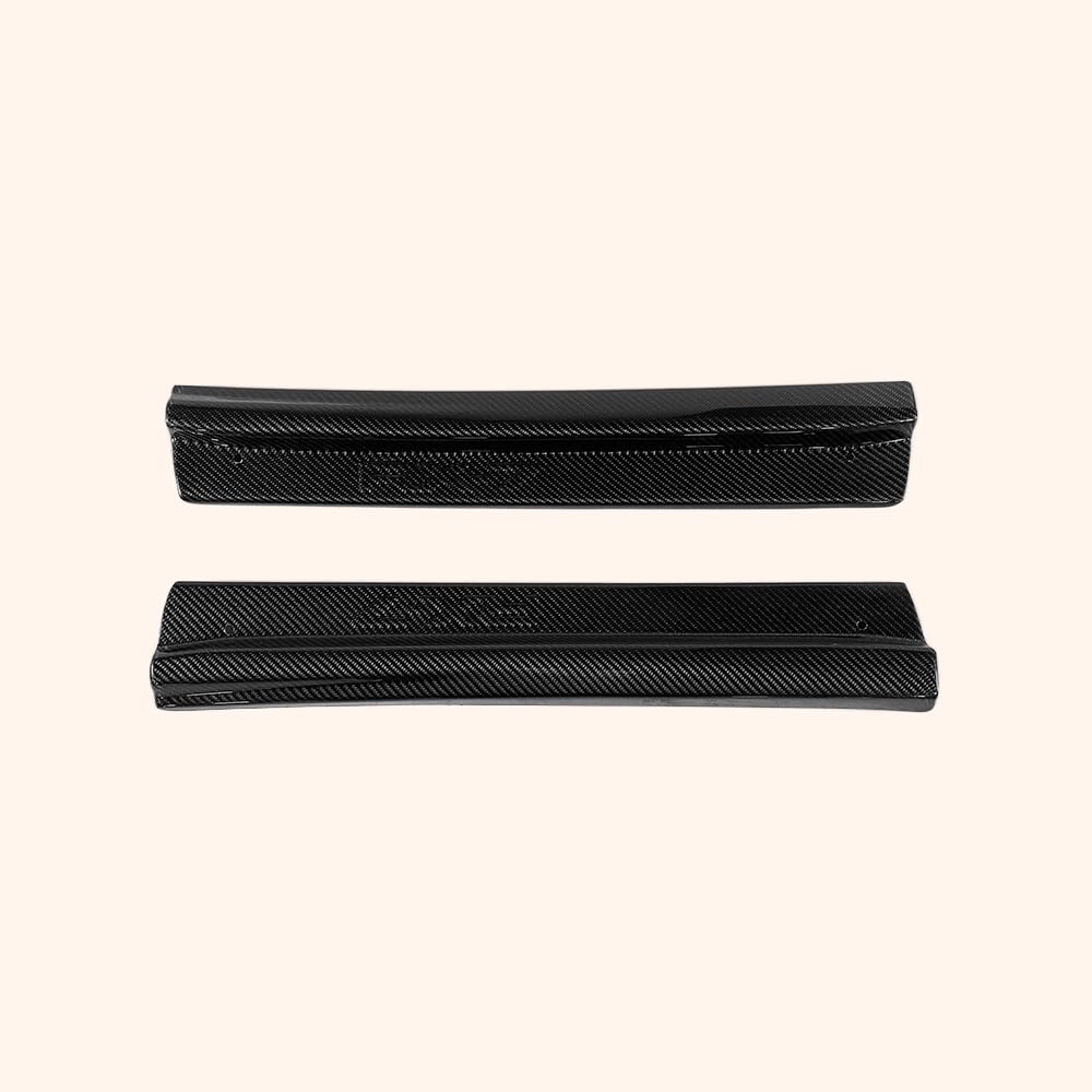 Kazento For Mazda RX-7 FD RX7 FD3S KZ Style Carbon Fiber Side Door Sill Panel Cover Pair