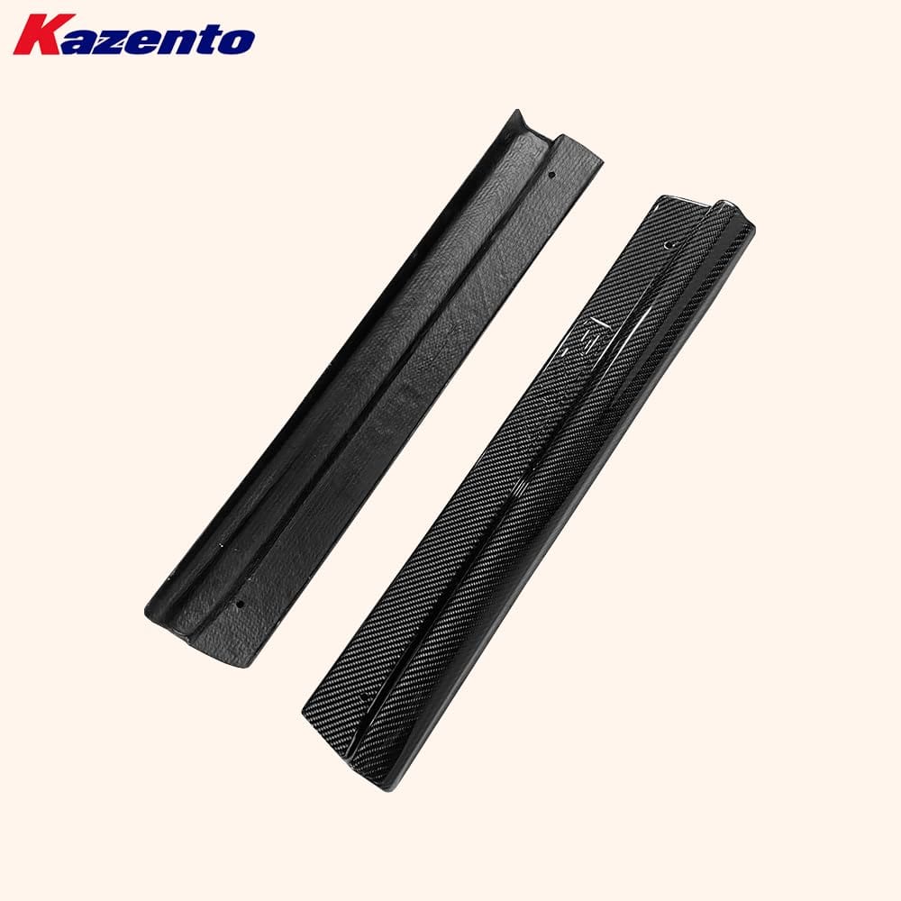 Kazento For Mazda RX-7 FD RX7 FD3S KZ Style Carbon Fiber Side Door Sill Panel Cover Pair