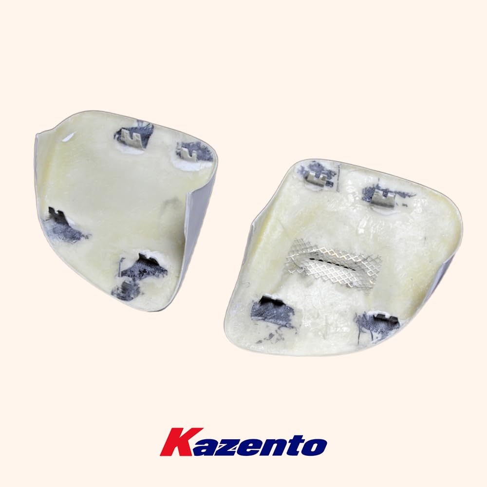 Kazento For Mazda RX-7 FD RX7 FD3S NACA FRP Unpaint Front Bumper Vent Headlight Cover Kazento Carbon Parts 车身侧板 FD3S-HL-V-2P-FRP