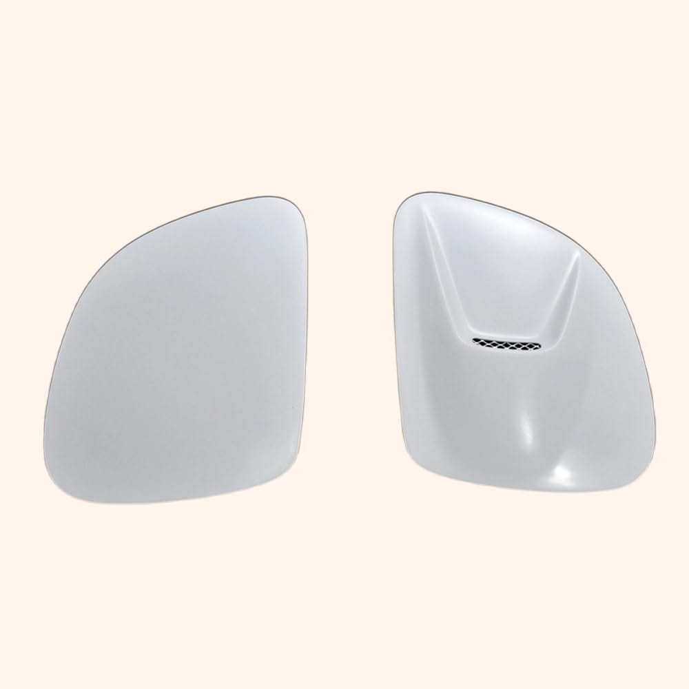 Kazento For Mazda RX-7 FD RX7 FD3S NACA FRP Unpaint Front Bumper Vent Headlight Cover Kazento Carbon Parts 车身侧板 FD3S-HL-V-2P-FRP