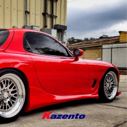 Kazento For Mazda RX-7 FD RX7 FD3S OE Style Carbon Fiber Front Bumper Fender Pair