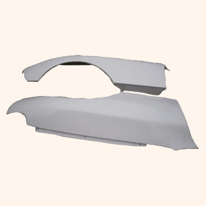 Kazento For Mazda RX-7 FD RX7 FD3S RE-GT Style Fiberglass FRP Unpaint Front Fender Addon Kazento Carbon Parts 车身侧板 FD3S-FF-REGT-FRP