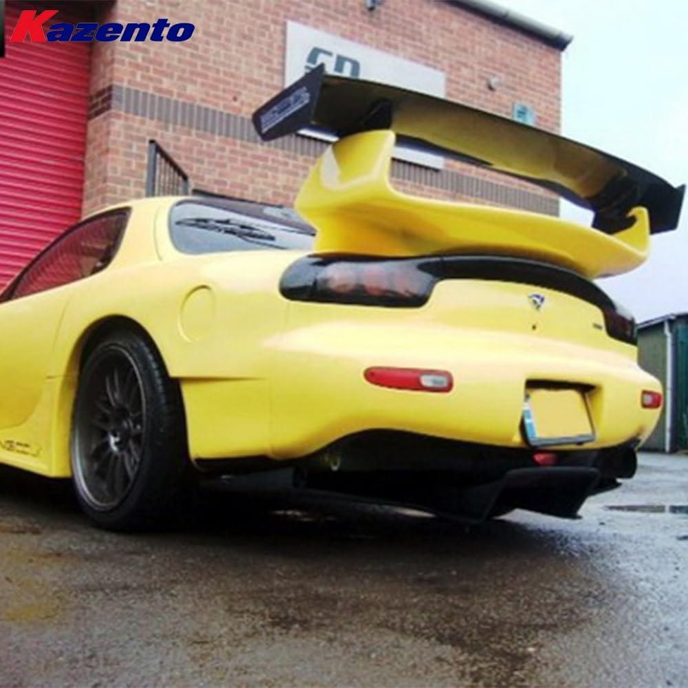 Kazento For Mazda RX-7 FD RX7 FD3S RE Style Carbon Fiber Rear Diffuser Middle Blade Pair