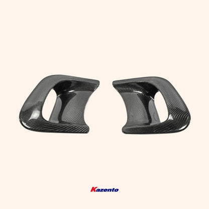 Kazento For Mazda Rx-7 Fd3S Re Style Fender Big Outlet Duct (2 Pcs) Carbon Fiber Kazento Carbon Parts 车身侧板 FD3S-BV-RE-CF