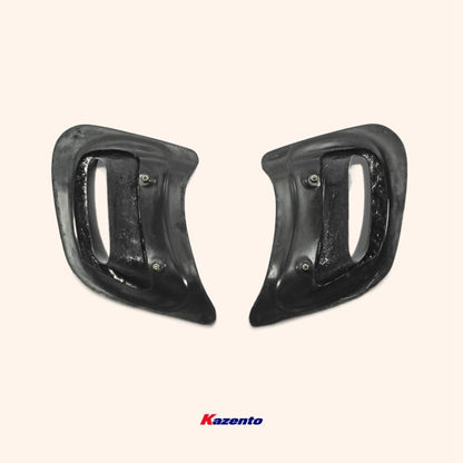 Kazento For Mazda Rx-7 Fd3S Re Style Fender Big Outlet Duct (2 Pcs) Fiber Glass Kazento Carbon Parts 车身侧板 FD3S-BV-RE-FRP