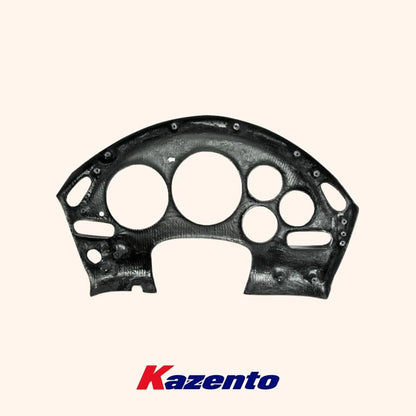 Kazento For Mazda RX-7 RX7 FD FD3S (LHD Only) Carbon Fiber Dash Cluster Cover Interior Kazento Carbon Parts 车身侧板 FD3S-CLUSTER-LHD-CF