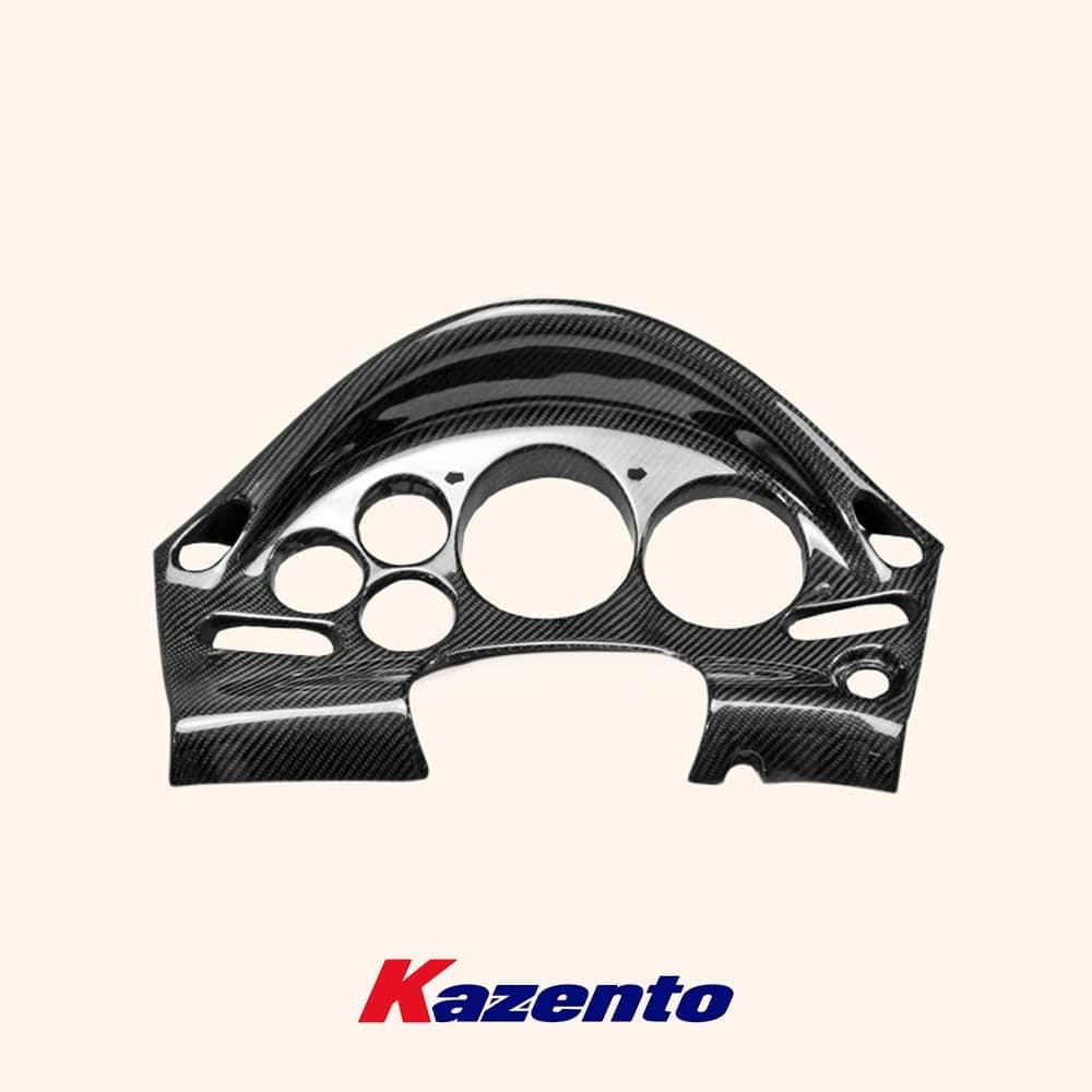Kazento For Mazda RX-7 RX7 FD FD3S (LHD Only) Carbon Fiber Dash Cluster Cover Interior Kazento Carbon Parts 车身侧板 FD3S-CLUSTER-LHD-CF