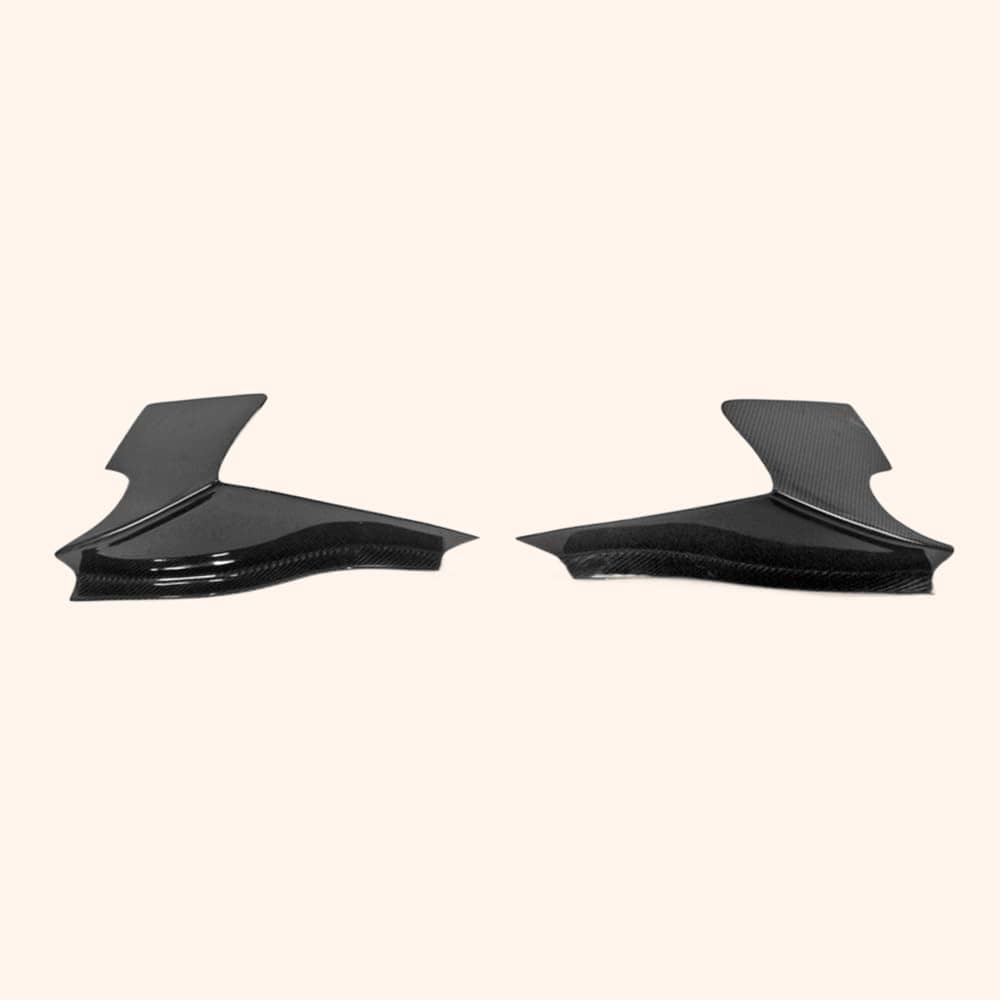 Kazento For Mazda RX-7 RX7 FD FD3S (RE-GT Bumper Only) Carbon Fiber Front Bumper Canard