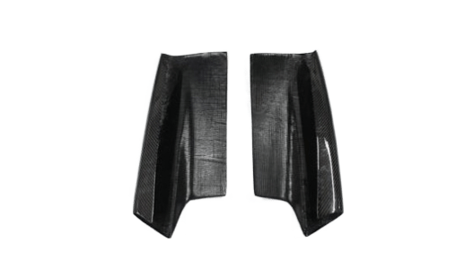 Kazento For Mazda RX-7 RX7 FD FD3S RE Style Carbon Fiber Rear Diffuser Add On Spat Pair