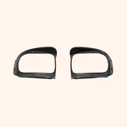 Kazento For Mazda RX-7 RX7 FD3S KZ Carbon Fiber Front Inner Headlight Inside Cover Trim Kazento Carbon Parts 车身侧板 FD3S-INHL-OE-CF