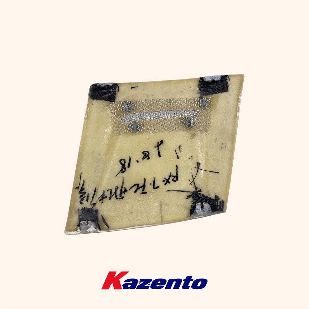 Kazento For Mazda RX7 FC3S Fiberglass Unpaint Vented Front Headlight Covers RHS 1piece Kazento Carbon Parts 车身侧板 FC3S-HL-V-1P-RHS-FRP
