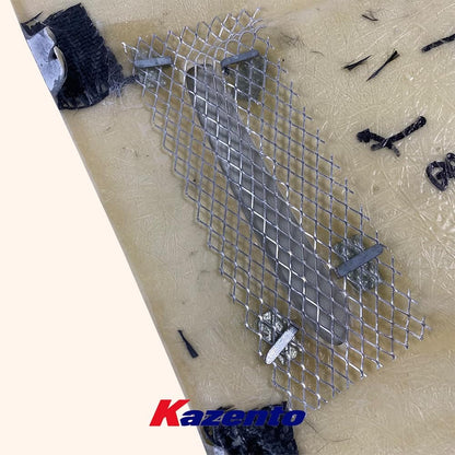 Kazento For Mazda RX7 FC3S Fiberglass Unpaint Vented Front Headlight Covers RHS 1piece Kazento Carbon Parts 车身侧板 FC3S-HL-V-1P-RHS-FRP