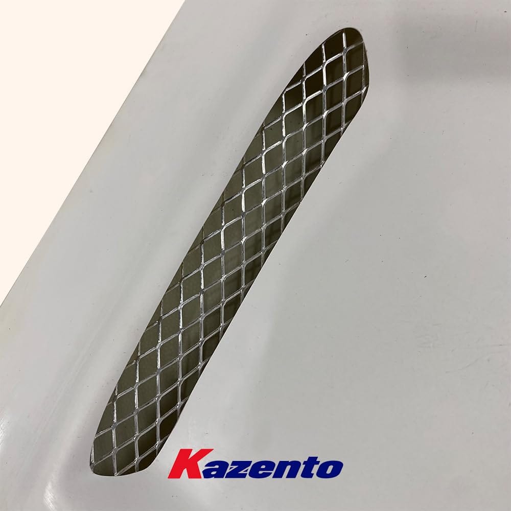 Kazento For Mazda RX7 FC3S Fiberglass Unpaint Vented Front Headlight Covers RHS 1piece Kazento Carbon Parts 车身侧板 FC3S-HL-V-1P-RHS-FRP