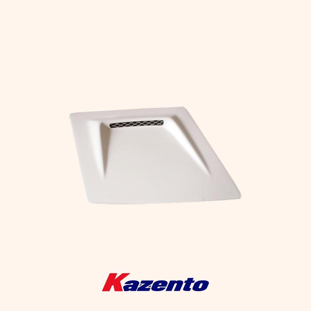 Kazento For Mazda RX7 FC3S Fiberglass Unpaint Vented Front Headlight Covers RHS 1piece Kazento Carbon Parts 车身侧板 FC3S-HL-V-1P-RHS-FRP