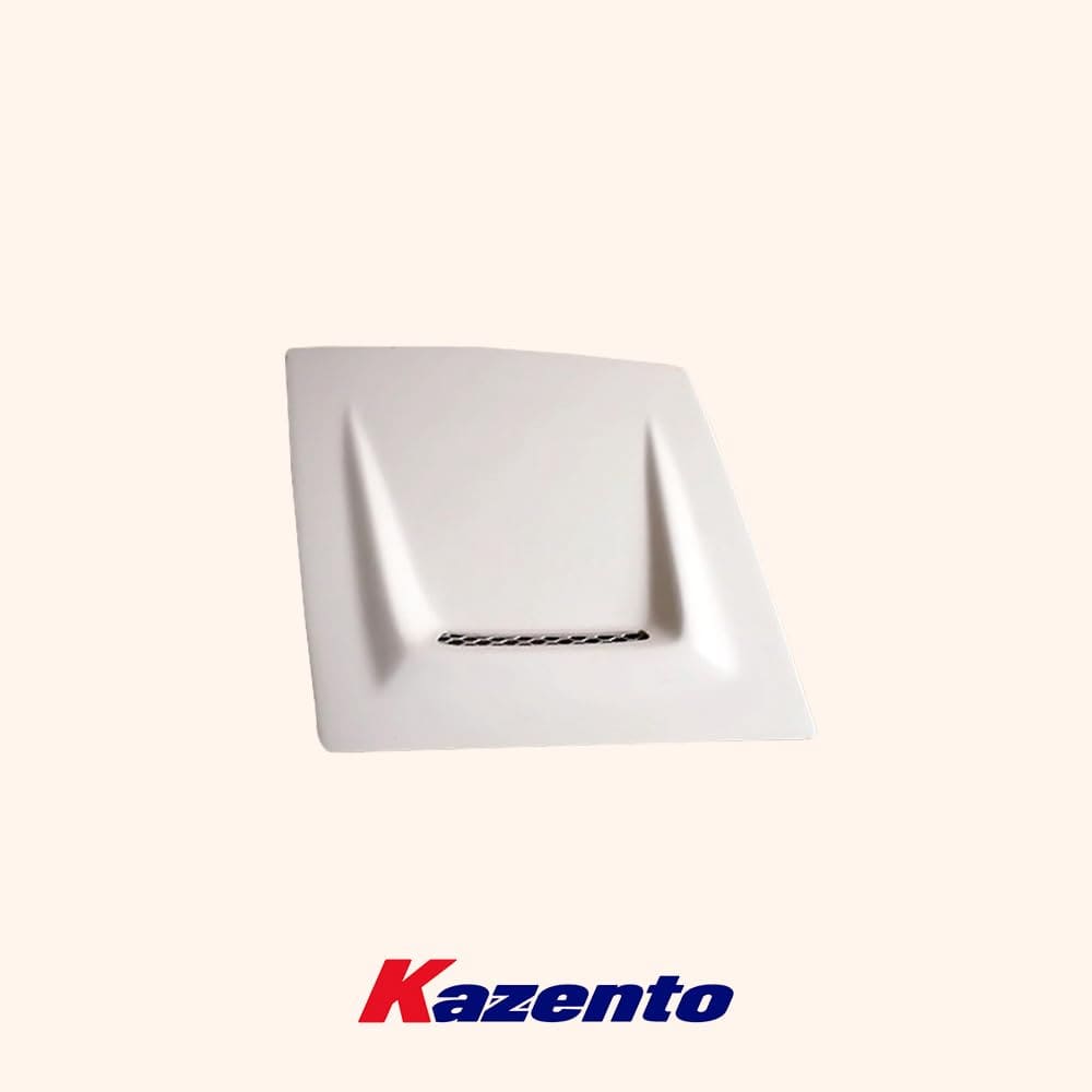 Kazento For Mazda RX7 FC3S Fiberglass Unpaint Vented Front Headlight Covers RHS 1piece Kazento Carbon Parts 车身侧板 FC3S-HL-V-1P-RHS-FRP