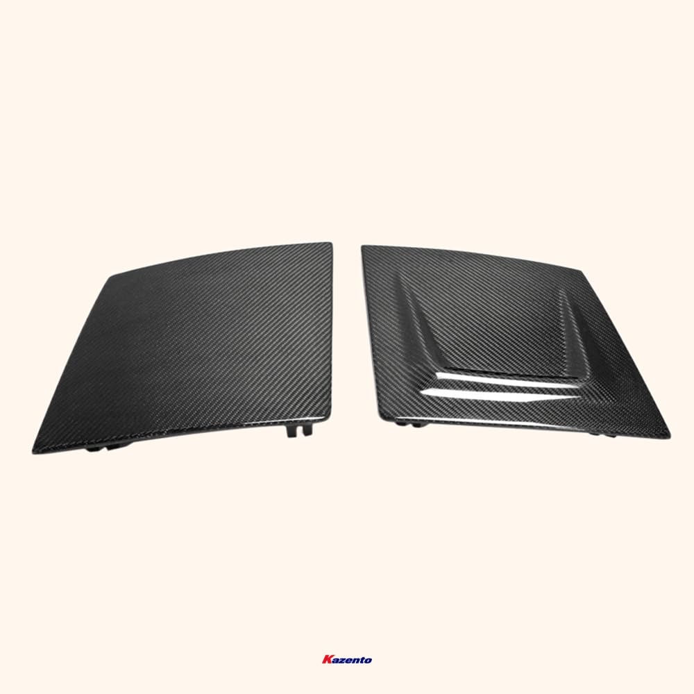 Kazento For Mazda Rx7 Fc3S Vented Headlight Covers Carbon Fiber Front Head Light Lamp Covers Kazento Carbon Parts 车身侧板 FC3S-HL-V-2P-CF