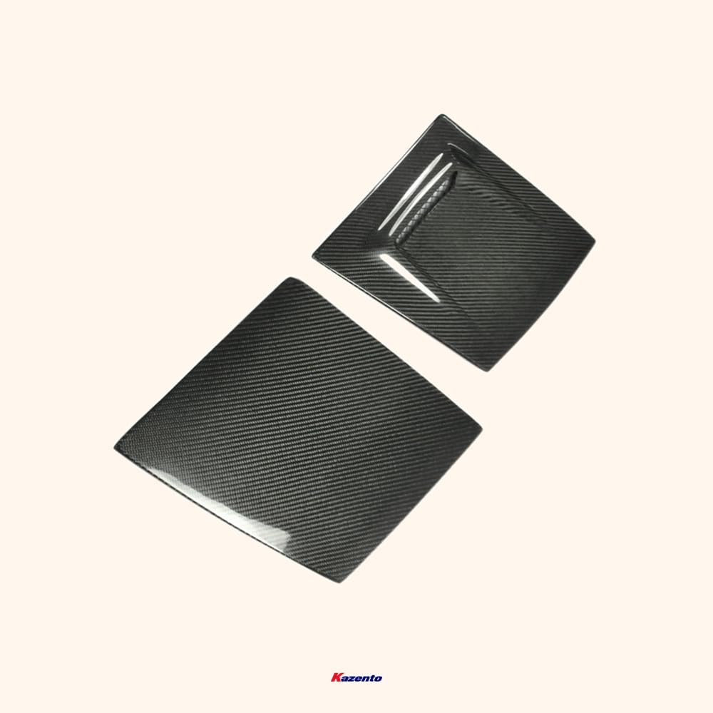 Kazento For Mazda Rx7 Fc3S Vented Headlight Covers Carbon Fiber Front Head Light Lamp Covers