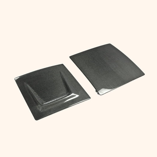 Kazento For Mazda Rx7 Fc3S Vented Headlight Covers Carbon Fiber Front Head Light Lamp Covers