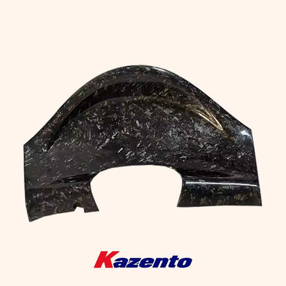 Kazento For Mazda RX7 FD FD3S (RHD Only) Forged Carbon Fiber Blank Interior Dash Cluster Cover Kazento Carbon Parts 车身侧板 FD3S-CLUSTER-RHD-BLK-FCF