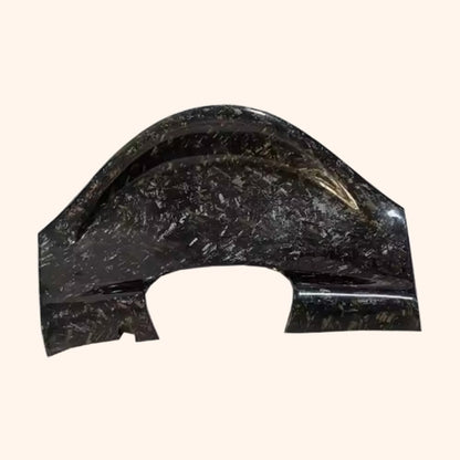 Kazento For Mazda RX7 FD FD3S (RHD Only) Forged Carbon Fiber Blank Interior Dash Cluster Cover Kazento Carbon Parts 车身侧板 FD3S-CLUSTER-RHD-BLK-FCF