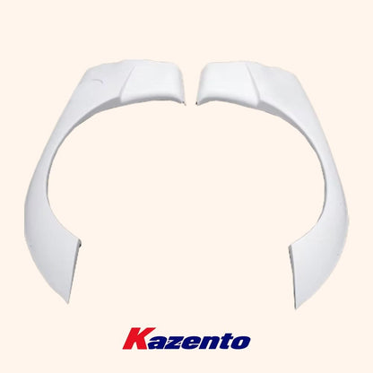 Kazento For Mazda RX7 FD3S RE-GT Kit Fiberglass FRP Unpaint Rear Panel Fender Flares