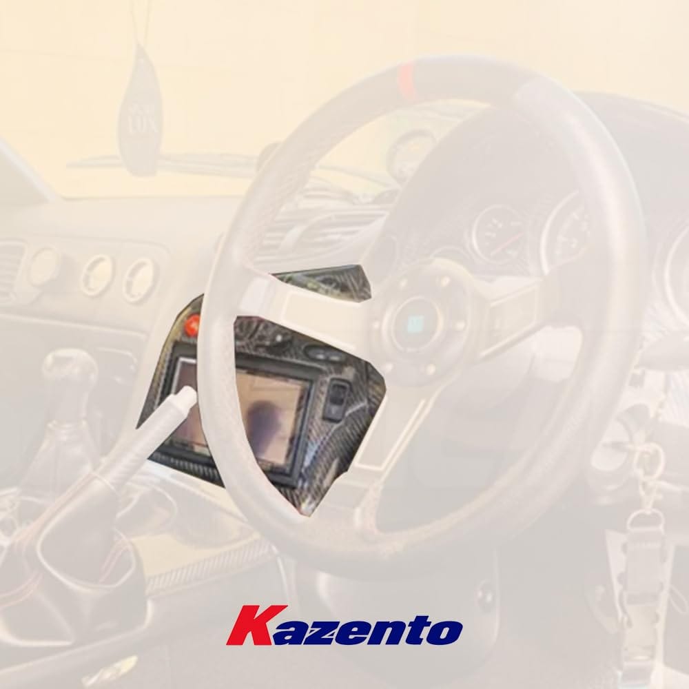 Kazento For Mazda RX7 FD3S (RHD Only) KZ Style Carbon Fiber Interior Radio Control Cover Kazento Carbon Parts 车身侧板 FD3S-CONTROL-RHD-CF