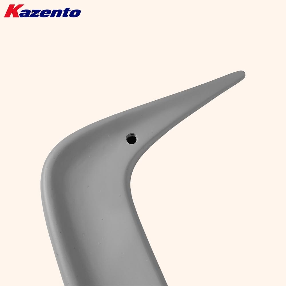 Kazento For Mazda RX7 RX-7 FC FC3S WG Style Rear Trunk Boot Lip Spoiler Wing FRP Unpaint Kazento Carbon Parts 车身侧板 FC3S-RS-W-FRP