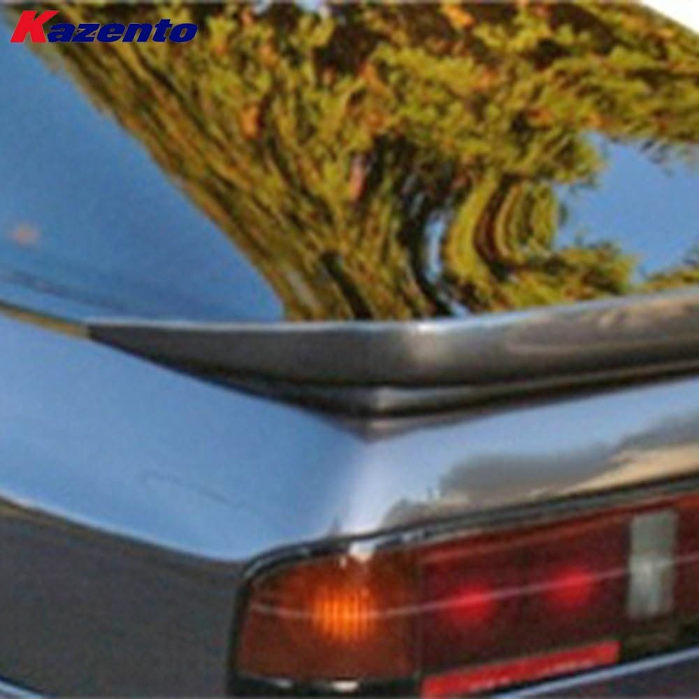 Kazento For Mazda RX7 RX-7 FC FC3S WG Style Rear Trunk Boot Lip Spoiler Wing FRP Unpaint Kazento Carbon Parts 车身侧板 FC3S-RS-W-FRP