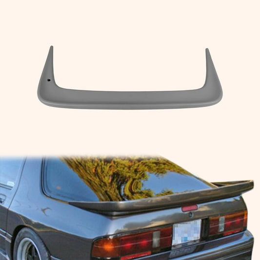Kazento For Mazda RX7 RX-7 FC FC3S WG Style Rear Trunk Boot Lip Spoiler Wing FRP Unpaint Kazento Carbon Parts 车身侧板 FC3S-RS-W-FRP