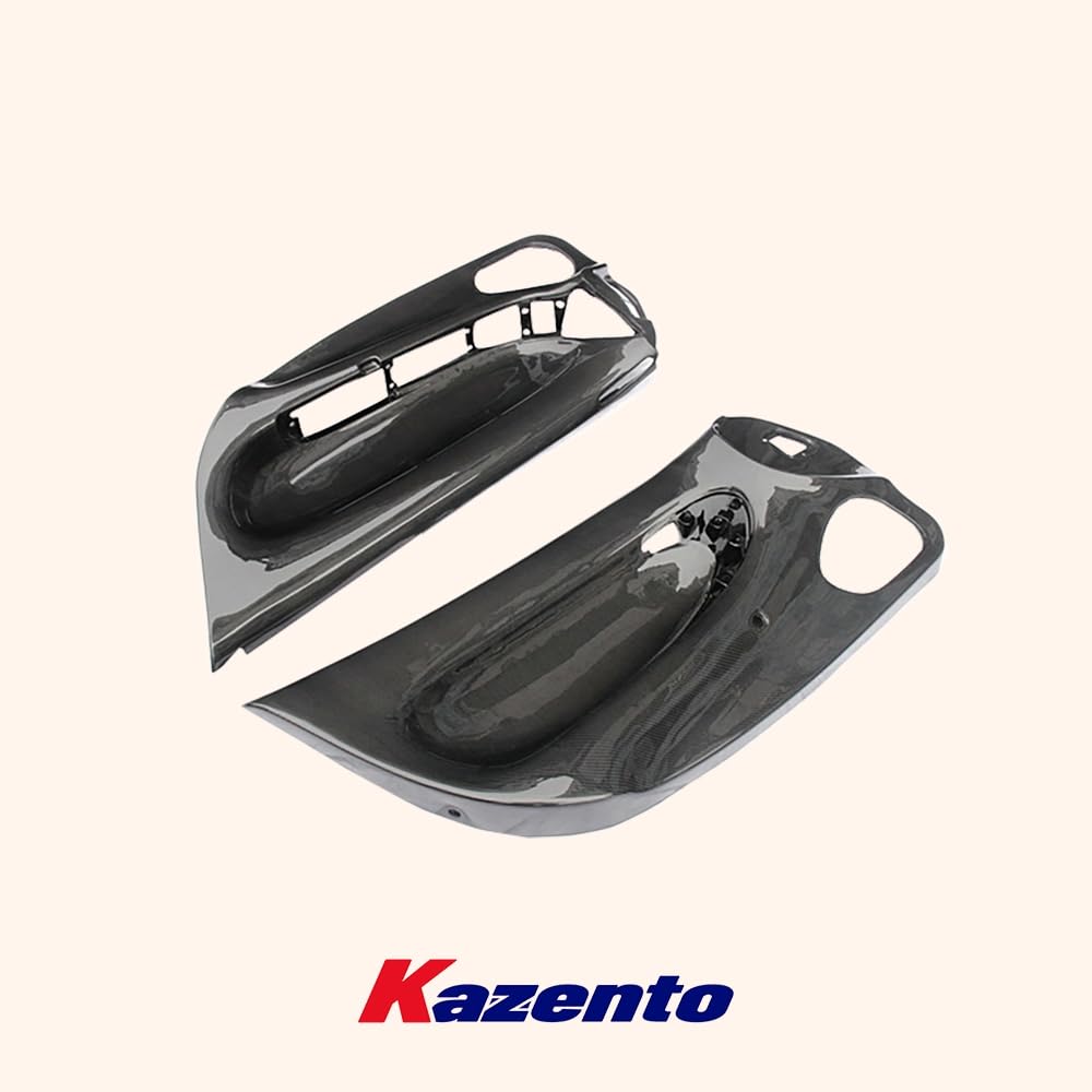 Kazento For Mazda RX7 RX-7 FD3S (RHD Only) Carbon Side Inner Door Card Panel Cover Pair Kazento Carbon Parts 车身侧板 FD3S-DOOR-IN-CF