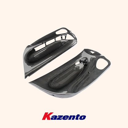 Kazento For Mazda RX7 RX-7 FD3S (RHD Only) Carbon Side Inner Door Card Panel Cover Pair Kazento Carbon Parts 车身侧板 FD3S-DOOR-IN-CF
