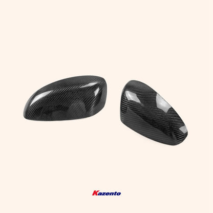 Kazento For Mazda Rx8 Carbon Side Mirror Cover Rearview Mirror Guard Covers Carbon Fiber