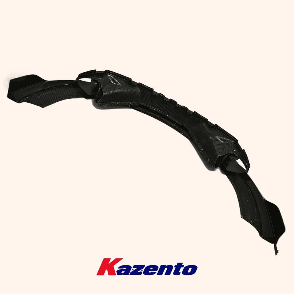 Kazento For Mclaren 2017-2023 Dry Carbon Fiber Front Lip Bumper Bottom Splitter Kazento Carbon Parts 车身侧板 720S-FL-DCF