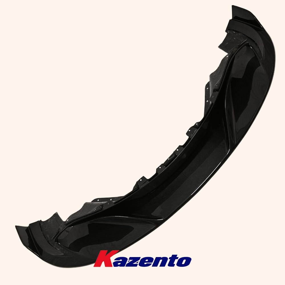 Kazento For Mclaren 2017-2023 Dry Carbon Fiber Front Lip Bumper Bottom Splitter Kazento Carbon Parts 车身侧板 720S-FL-DCF