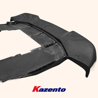 Kazento For Mclaren 2017-2023 Dry Carbon Fiber Rear Bumper Bottom Diffuser Spoiler Lip