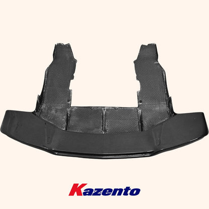 Kazento For Mclaren 2017-2023 Dry Carbon Fiber Rear Bumper Bottom Diffuser Spoiler Lip
