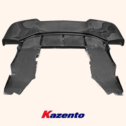 Kazento For Mclaren 2017-2023 Dry Carbon Fiber Rear Bumper Bottom Diffuser Spoiler Lip