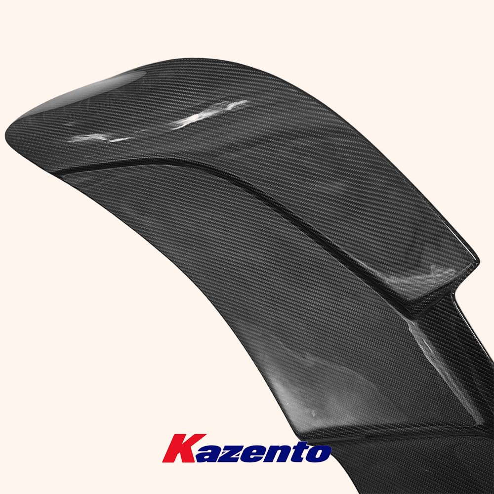 Kazento For Mclaren 2017-2023 Dry Carbon Fiber Rear Trunk Bumper Spoiler Wing Diffuser