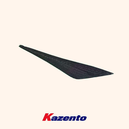 Kazento For Mclaren 720 720S 2017-23 OE Style Dry Carbon Fiber Front Bumper Side Canard