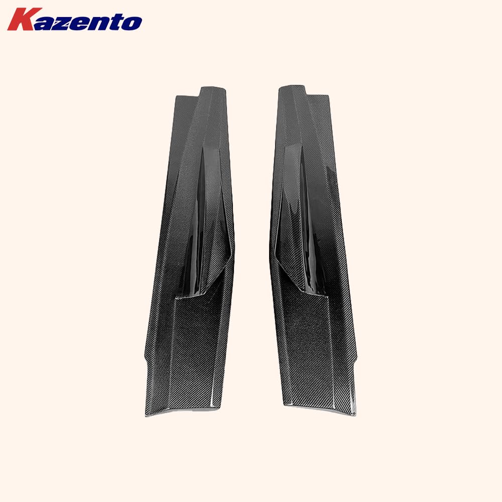Kazento For Mclaren MP4-12C 2011-14 675LT Style Carbon Fiber Side Skirts 6pcs Kazento Carbon Parts 车身侧板 12C-SS-CF