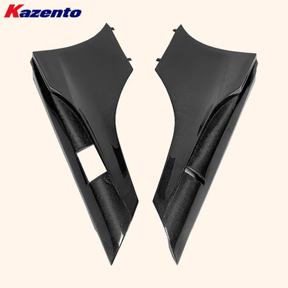 Kazento For Mclaren MP4-12C 2011-14 675LT Style Carbon Fiber Side Skirts 6pcs Kazento Carbon Parts 车身侧板 12C-SS-CF