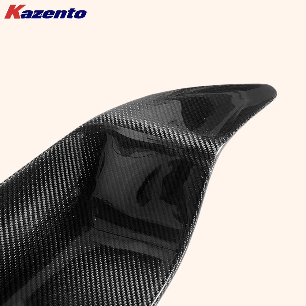 Kazento For Mclaren MP4-12C 2011-14 KZ Style Dry Carbon Fiber Rear Trunk Spoiler Wing Kazento Carbon Parts 车身侧板 12C-RS-DCF