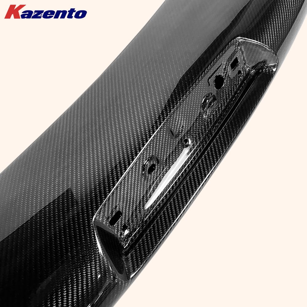 Kazento For Mclaren MP4-12C 2011-14 KZ Style Dry Carbon Fiber Rear Trunk Spoiler Wing Kazento Carbon Parts 车身侧板 12C-RS-DCF