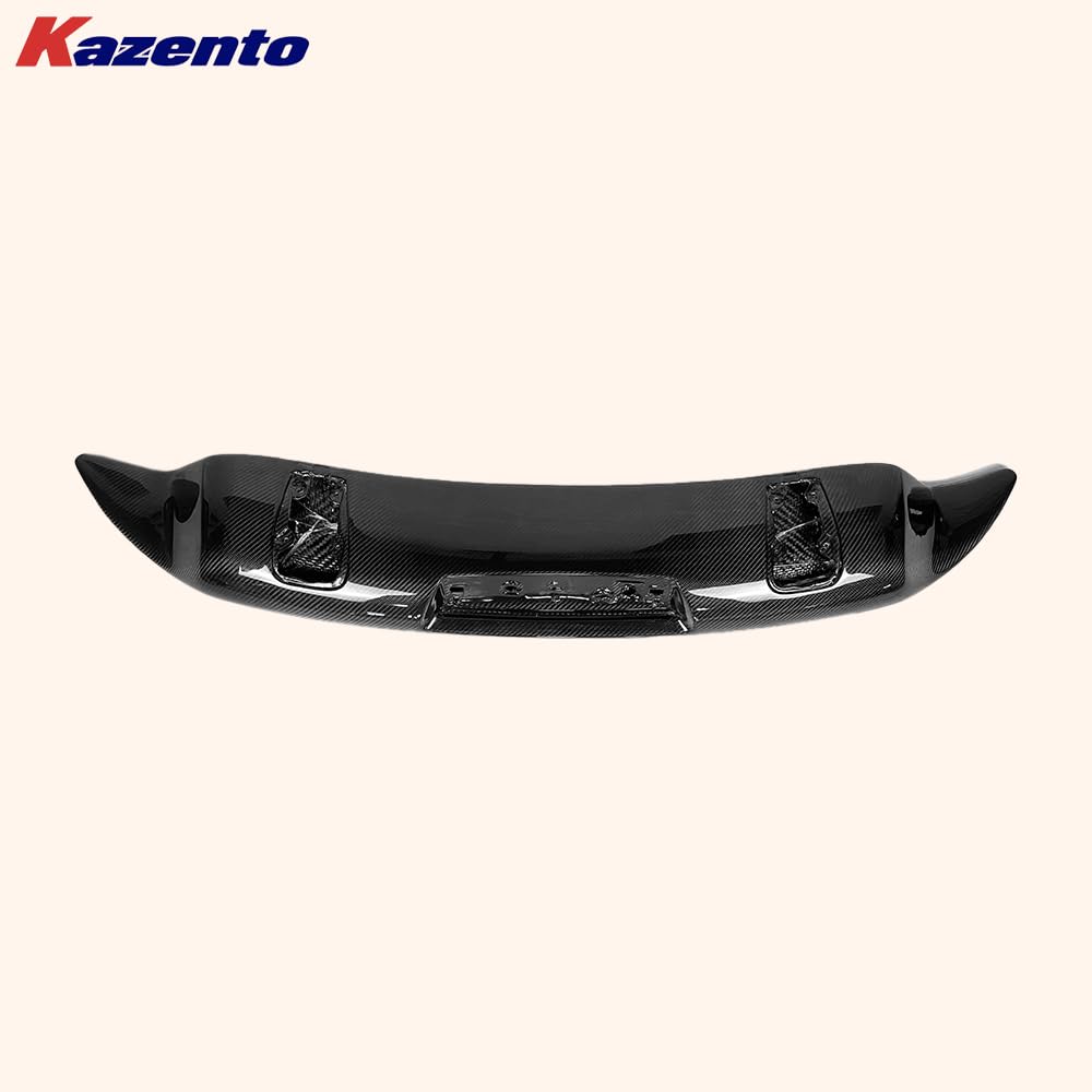 Kazento For Mclaren MP4-12C 2011-14 KZ Style Dry Carbon Fiber Rear Trunk Spoiler Wing Kazento Carbon Parts 车身侧板 12C-RS-DCF