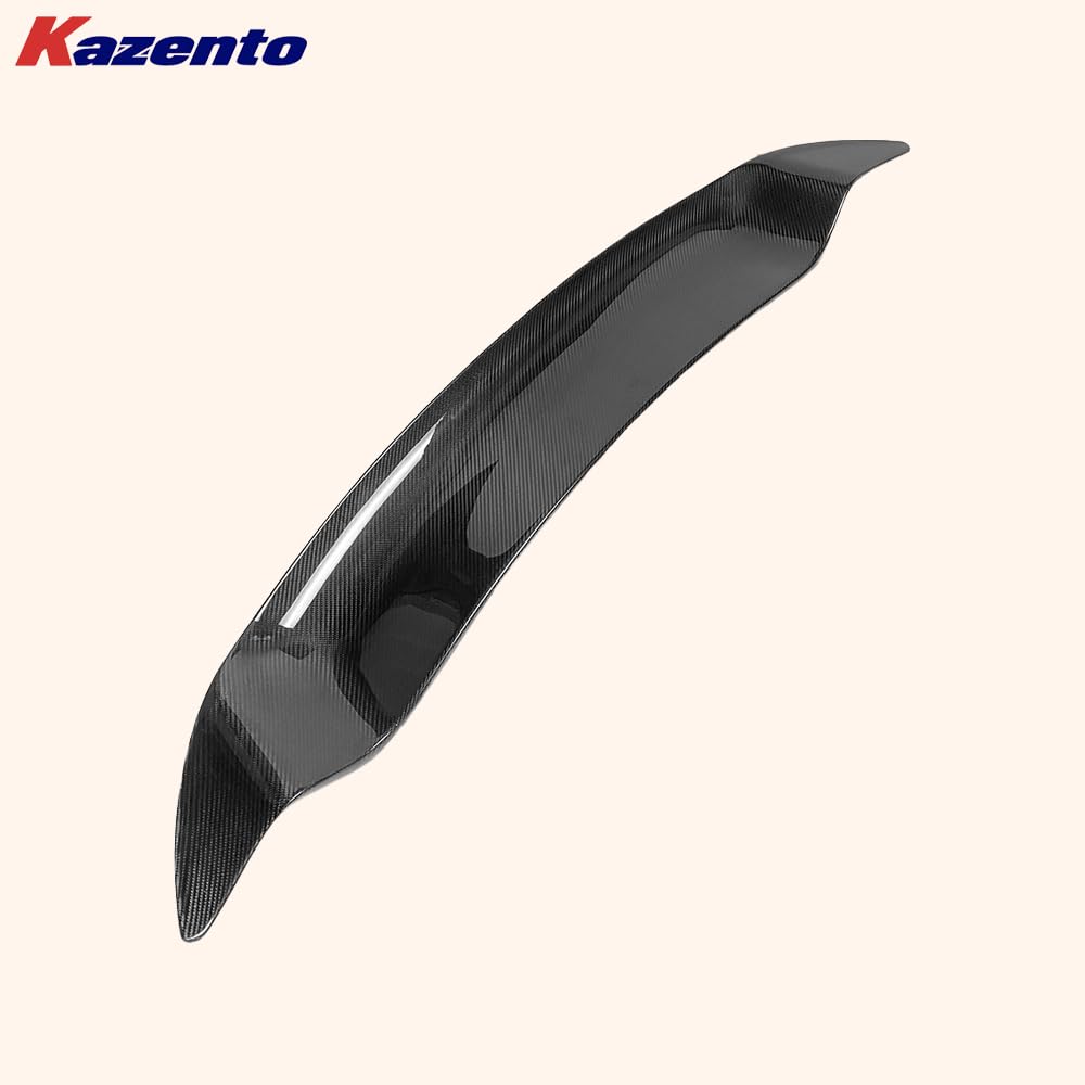 Kazento For Mclaren MP4-12C 2011-14 KZ Style Dry Carbon Fiber Rear Trunk Spoiler Wing