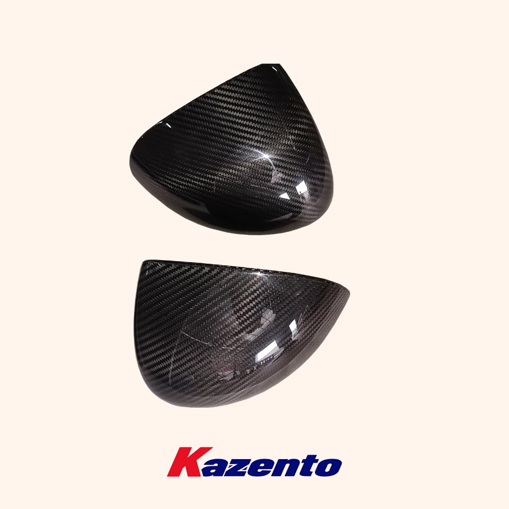 Kazento For Mclaren720 720S 2017-23 OE Style Dry Carbon Fiber Mirror Cover Replacement